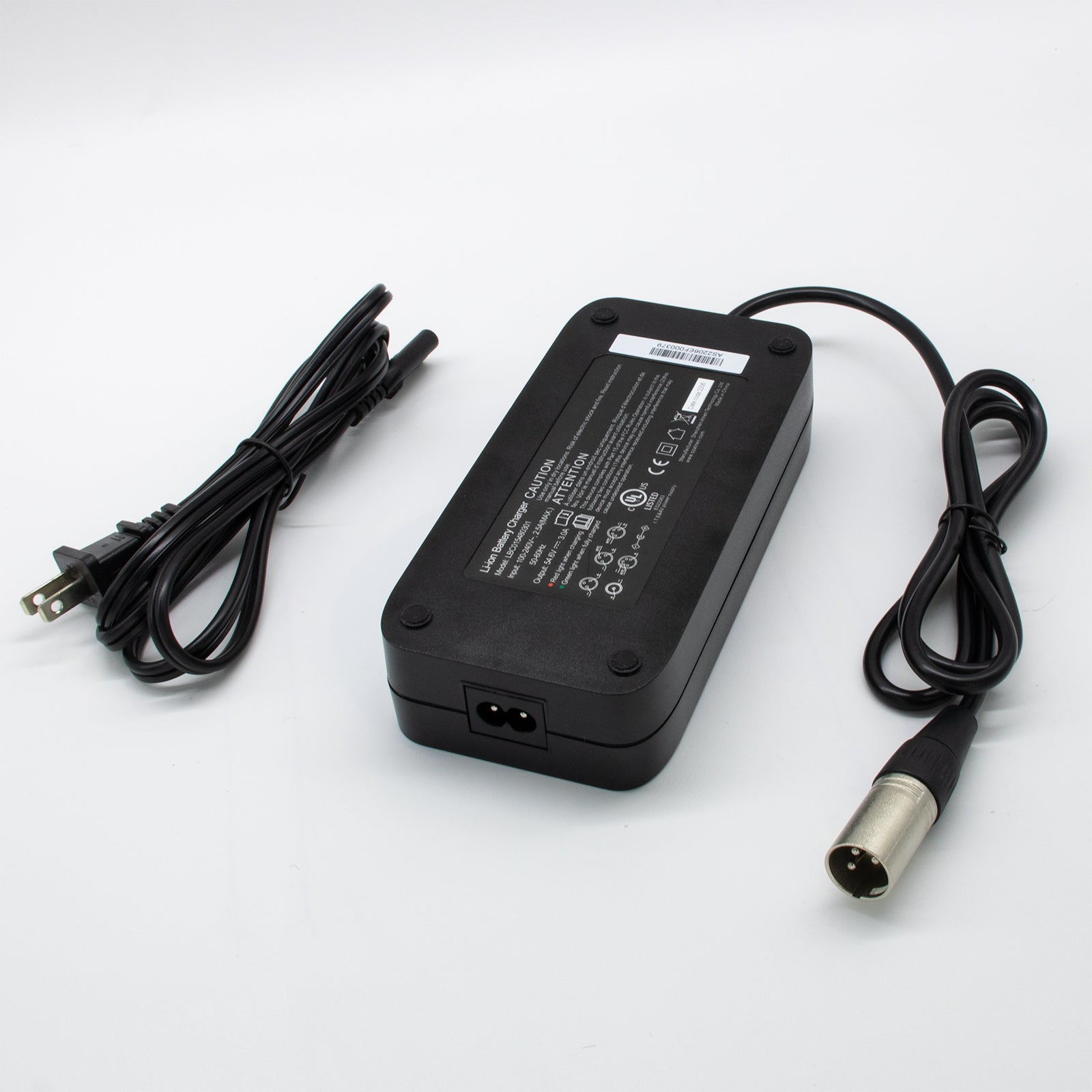 A replacement battery charger for the Mercedes-AMG F1® Rallye Edition, City Edition and Track Edition electric bikes.