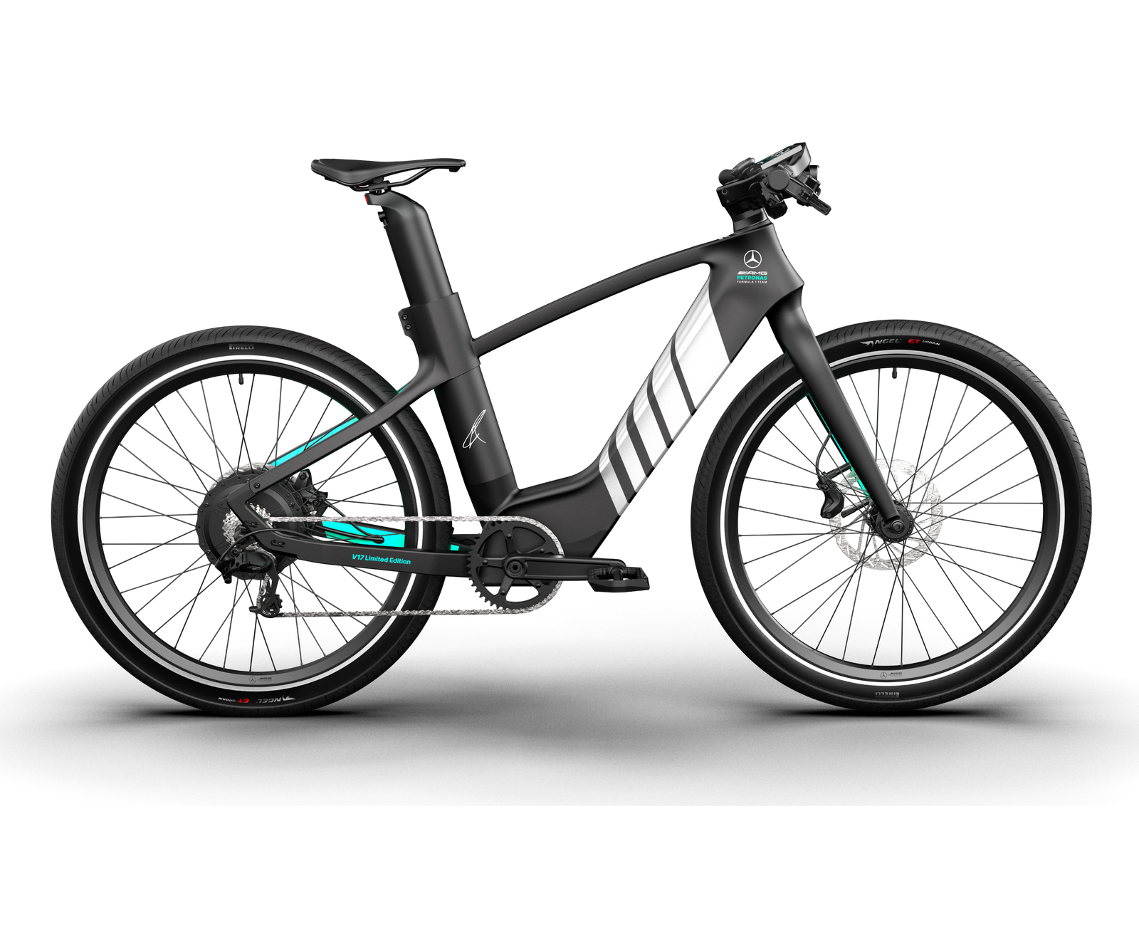 Limited Edition Mercedes-AMG PETRONAS F1® Team Track Edition 250 Electric Bike