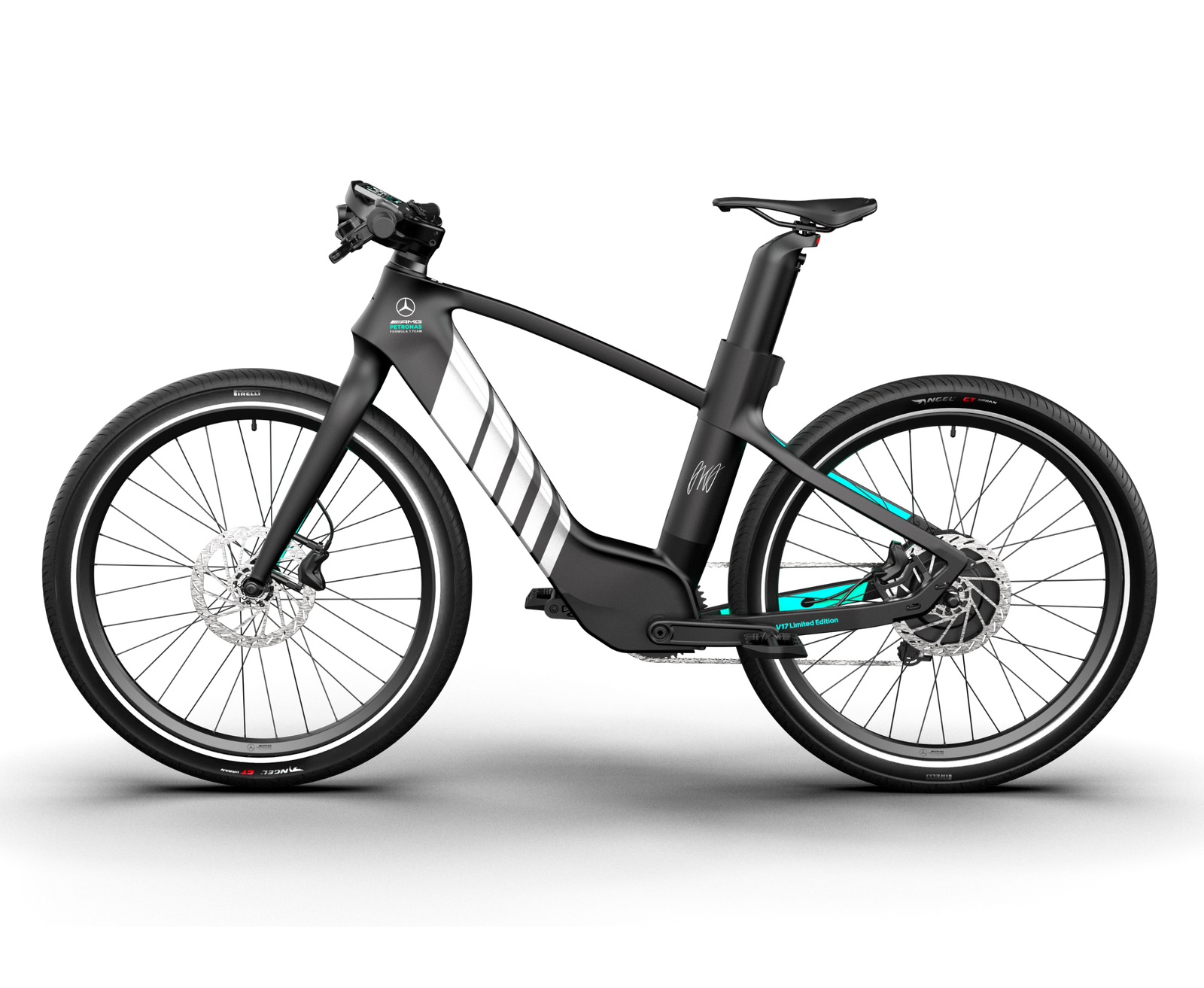 Limited Edition Mercedes-AMG PETRONAS F1® Team Track Edition 250 Electric Bike