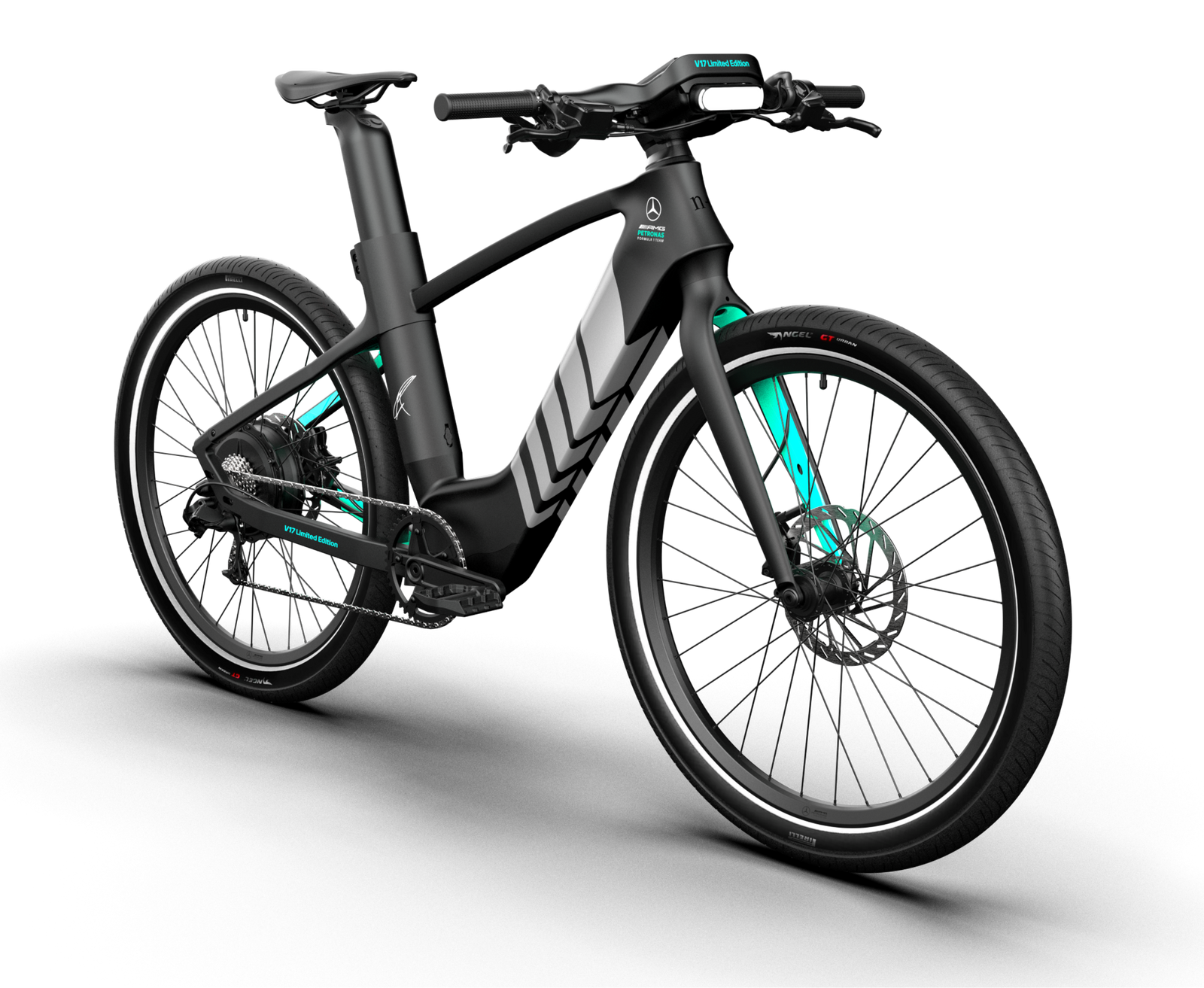 Limited Edition Mercedes-AMG PETRONAS F1® Team Track Edition 250 Electric Bike
