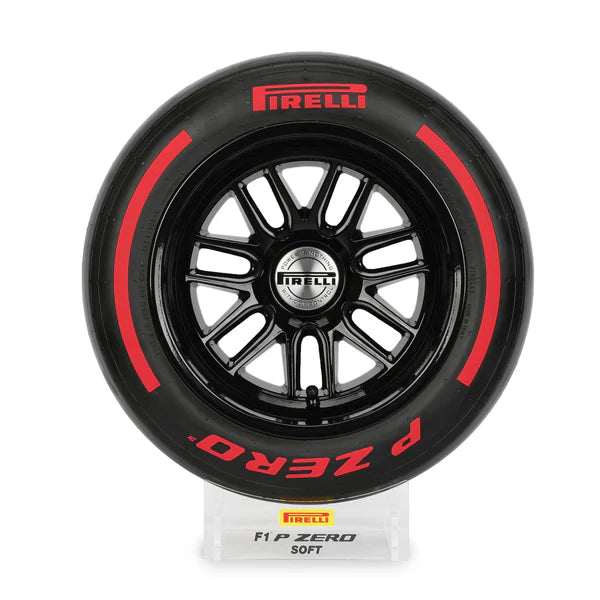 Pirelli Wind Tunnel Tyre - Red Soft Compound